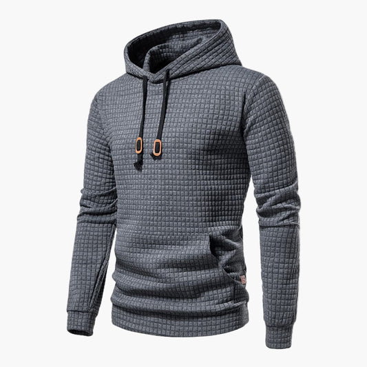 Herren Hoodie Kariert – Moderner Freizeit-Kapuzenpullover für Alltag & Streetwear