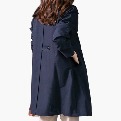 Damen Trenchcoat Kurz – Eleganter Klassik-Mantel für Büro und Freizeit
