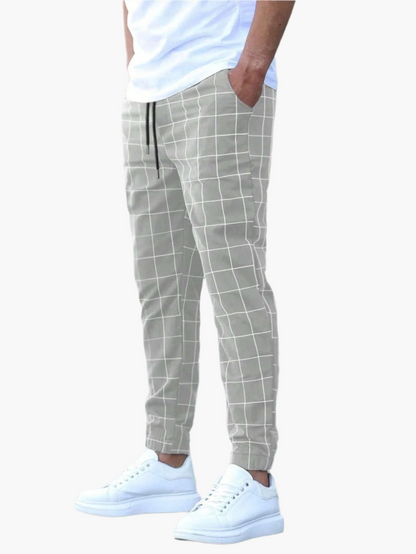 Herren Jogginghose Kariert – Modischer Streetwear Style für Alltag & Freizeit