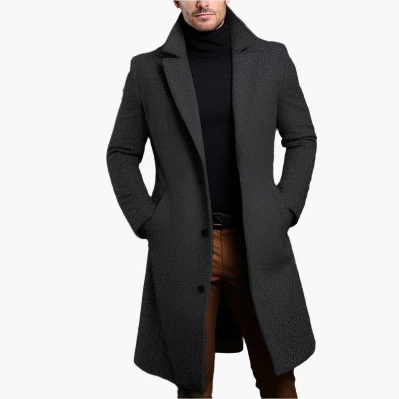 Herren Mantel im eleganten Business-Look