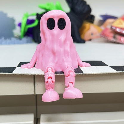 Halloween Dekoration Figur – Lustiger Geist für Party & Grusel-Atmosphäre – Unisex