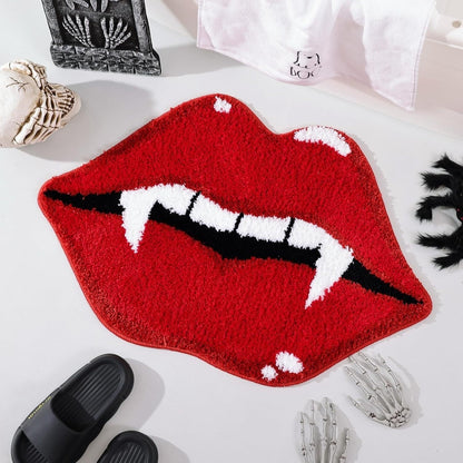 Halloween Fußmatte Spinnennetz – Deko für Tür, Veranda und Flur – Perfekt für Halloween-Partys & Gruselige Atmosphäre