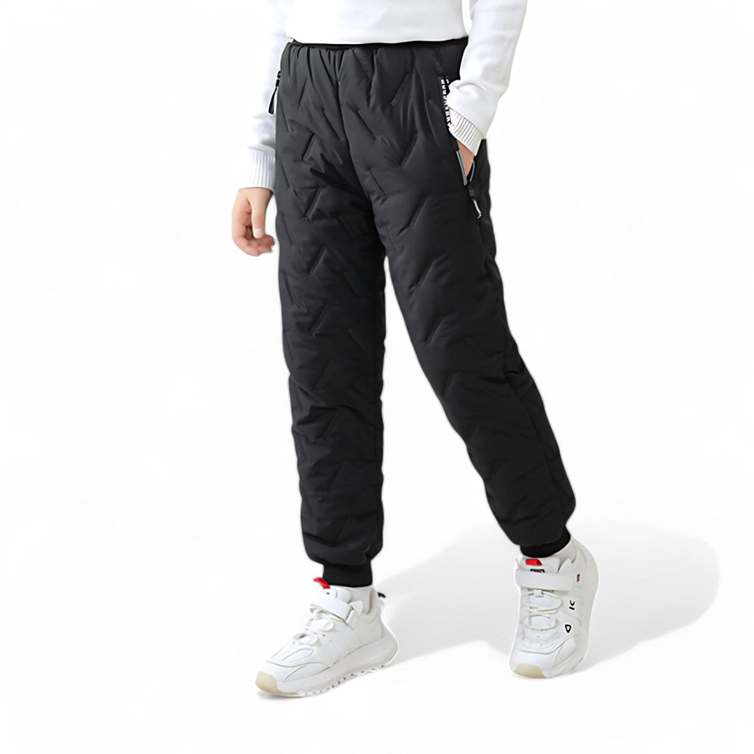 Kinder Winter Outdoorhose mit Fleecefutter – Wasserdicht & Winddicht, Ideal für Schnee & Sport