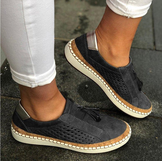 Leah – Große Damen-Leinenschuhe für Paare
