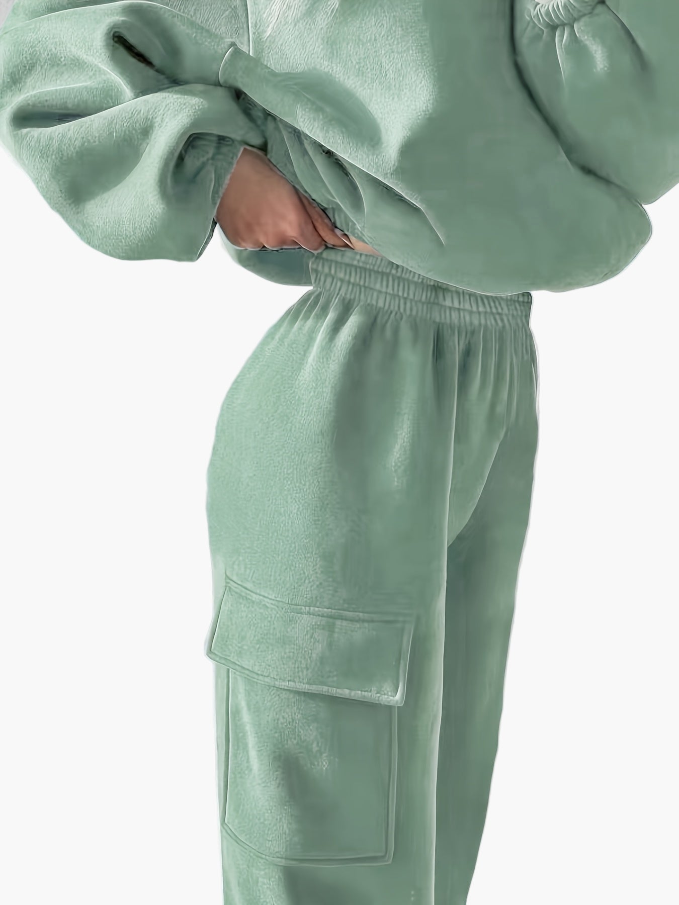 Damen Lounge Set – Elegantes Freizeit-Outfit mit Pullover und Hose, bequemer Stil für Alltag und Entspannung