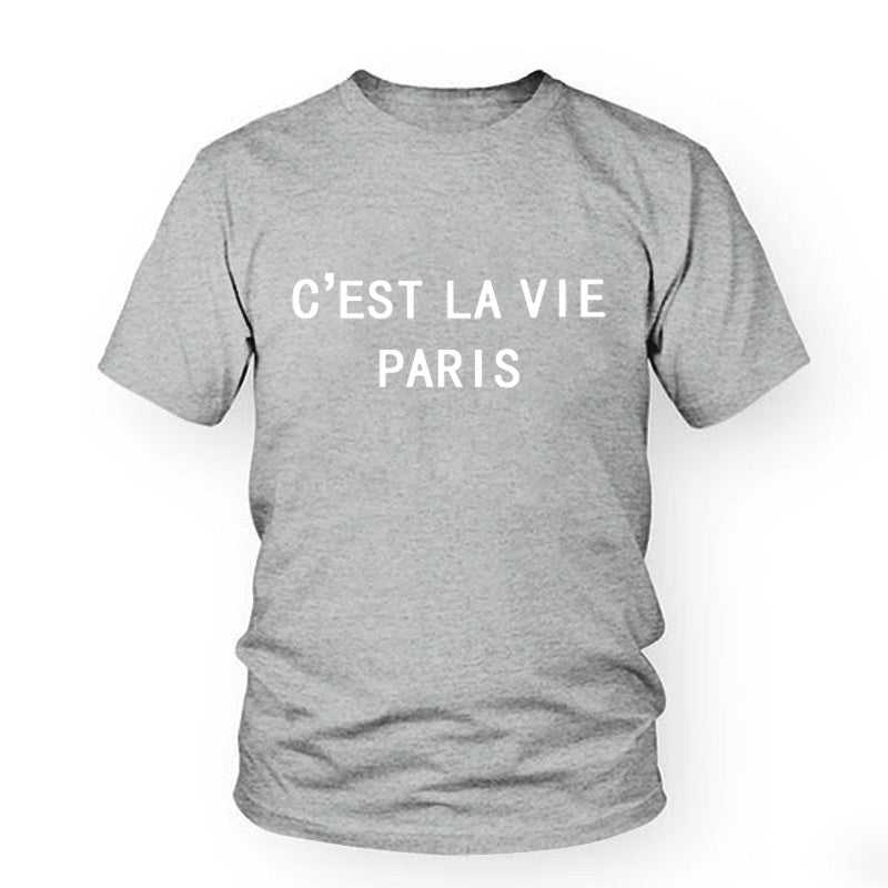 Ray – T-Shirt mit englischem Buchstaben