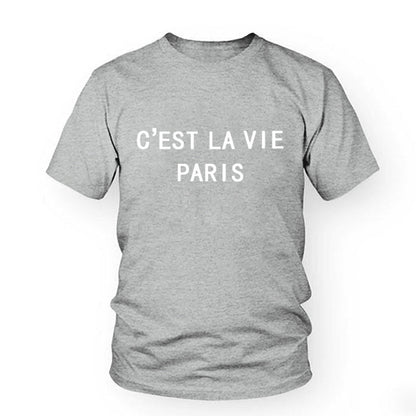 Ray – T-Shirt mit englischem Buchstaben