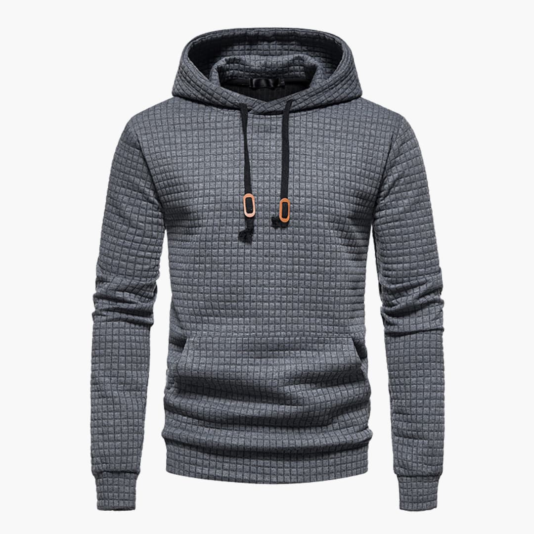 Herren Hoodie Kariert – Moderner Freizeit-Kapuzenpullover für Alltag & Streetwear