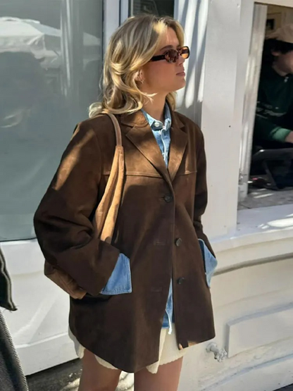 Damen Blazer im Preppy Style – Eleganter Freizeit- und Business-Look