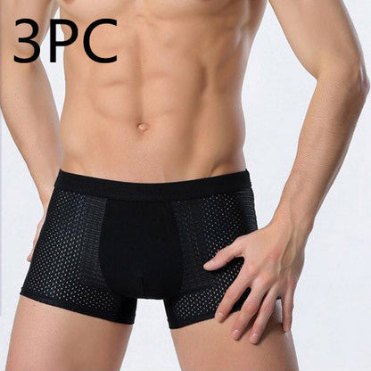Derek – Herren Mesh-Boxershorts aus Eisseide