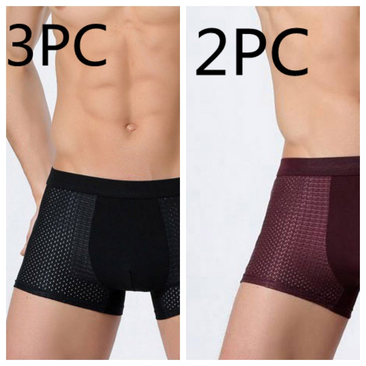 Derek – Herren Mesh-Boxershorts aus Eisseide