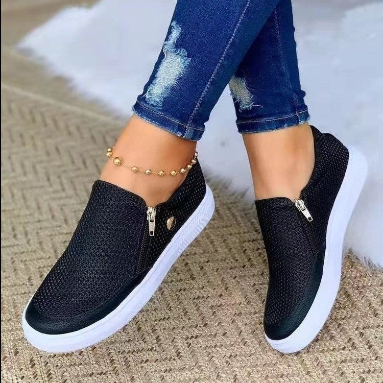 Jenny – Sportliche Damensneaker mit Reißverschluss