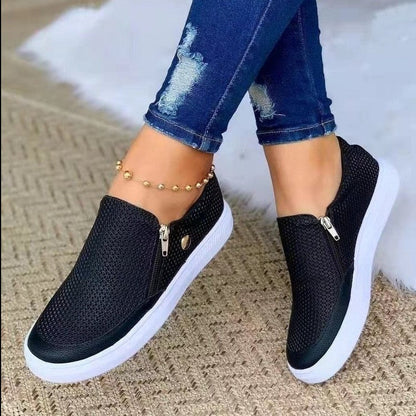 Jenny – Sportliche Damensneaker mit Reißverschluss