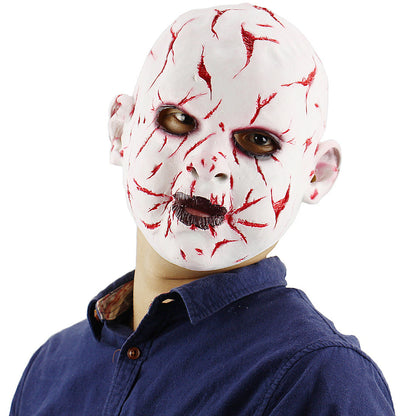 Halloween Maske für Erwachsene – Gruselige Vampir-Dämonenmaske für Kostümpartys & Deko