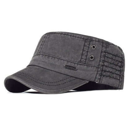 Herren Militär-Stil Schirmmütze im Vintage-Look – Lässiges Streetwear Accessoire