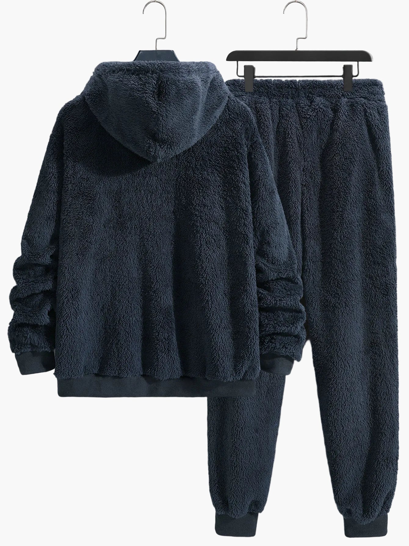 Herren Fleece Hausanzug Set Kapuzenpullover & Jogginghose – Kuscheliges Freizeit-Outfit für Herbst und Winter