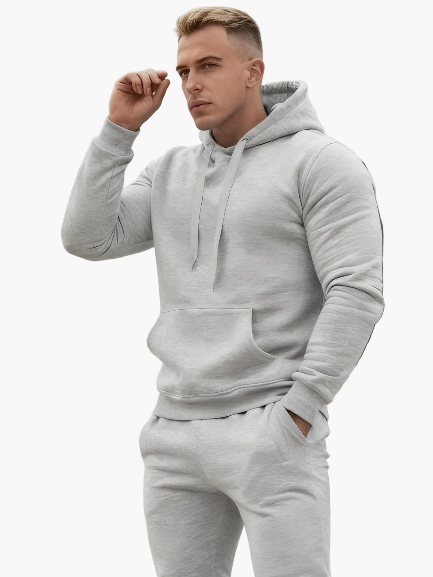 Herren Trainingsanzug Set – Sportlicher Hoodie & Jogginghose für Fitness und Freizeit