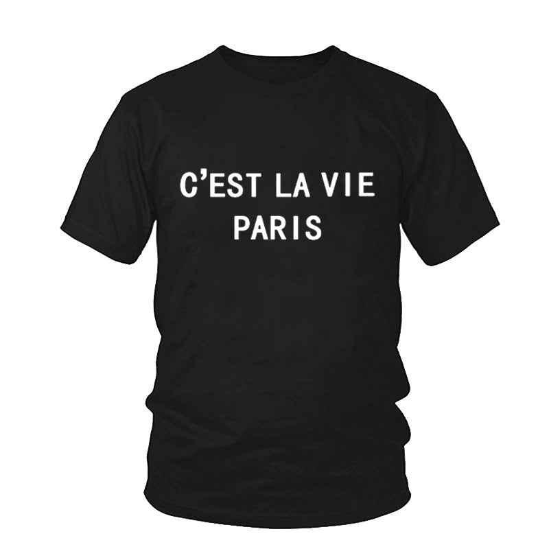 Ray – T-Shirt mit englischem Buchstaben