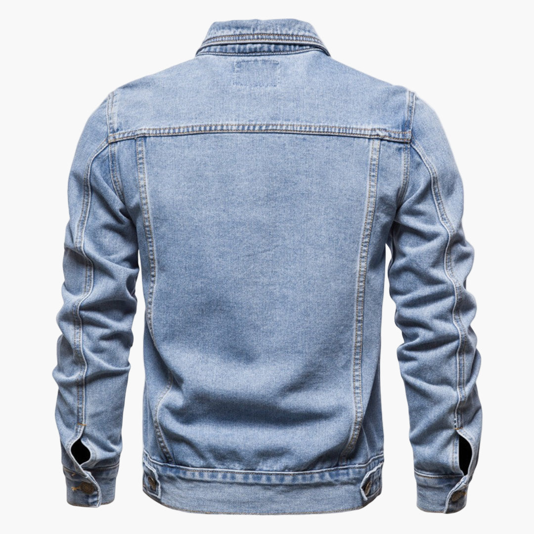Herren Jeansjacke Klassisch – Vielseitige Denimjacke im zeitlosen Stil