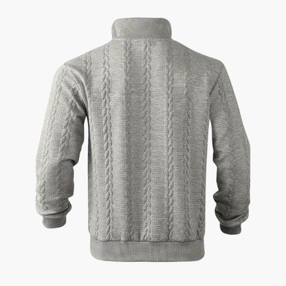 Herren Strickpullover Half-Zip Modern Style – Eleganter Freizeit- & Business-Look