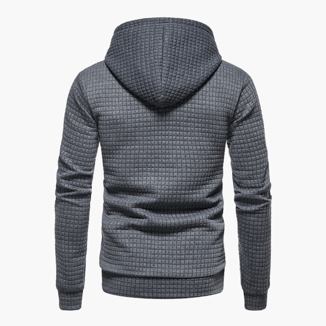 Herren Hoodie Kariert – Moderner Freizeit-Kapuzenpullover für Alltag & Streetwear