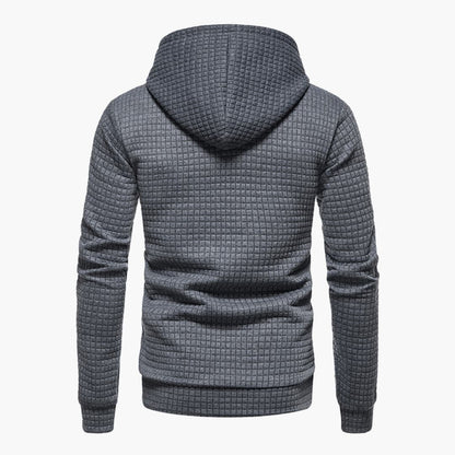 Herren Hoodie Kariert – Moderner Freizeit-Kapuzenpullover für Alltag & Streetwear