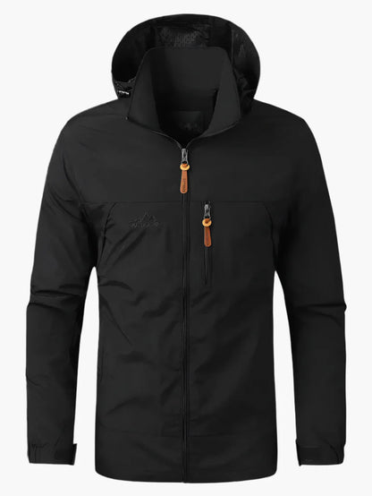 Herren Outdoor-Kapuzenjacke – Sportliche Übergangsjacke mit Brusttasche