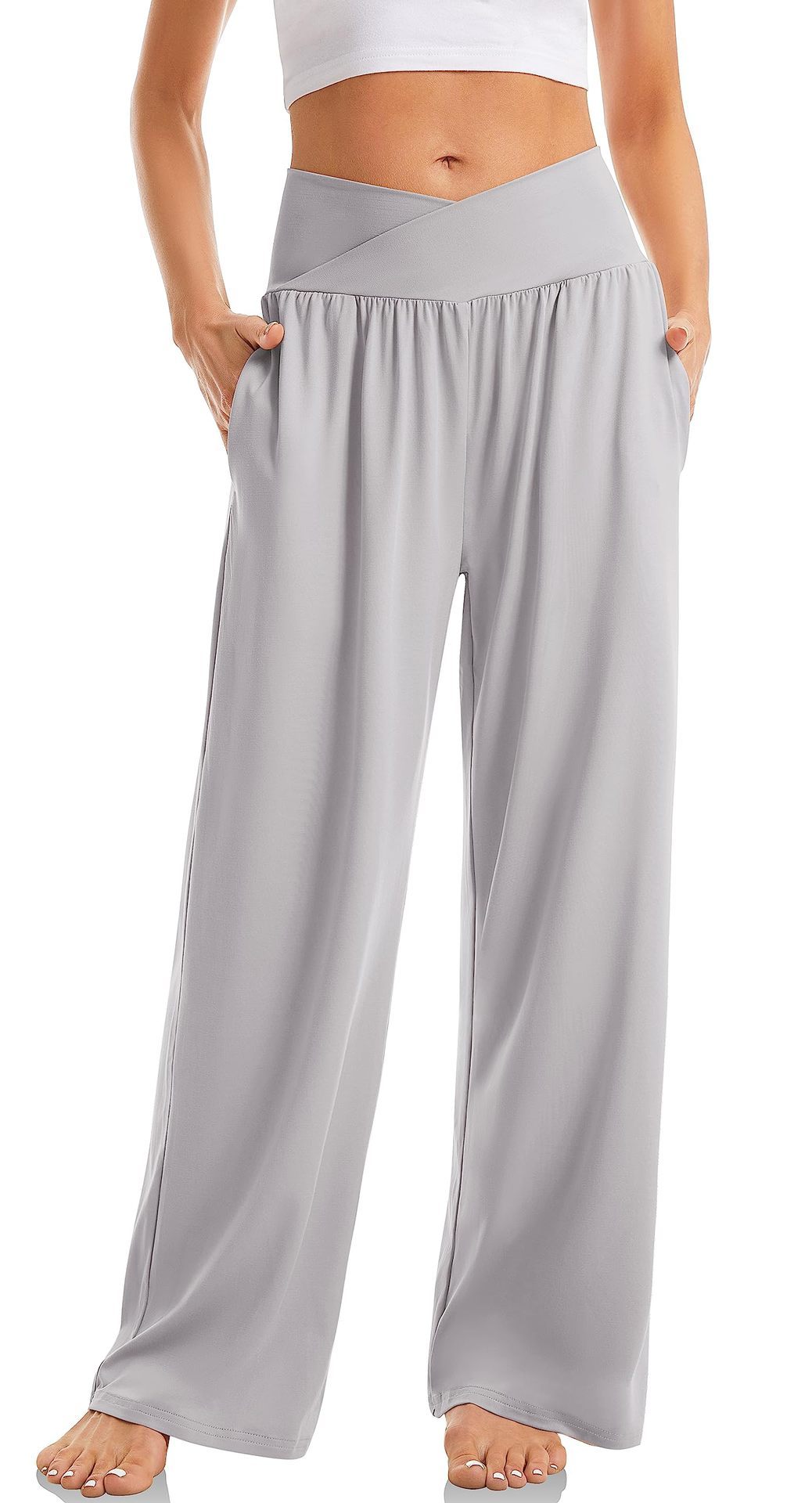 Jane – Damen Cross Waist Yoga-Hose Sporthose