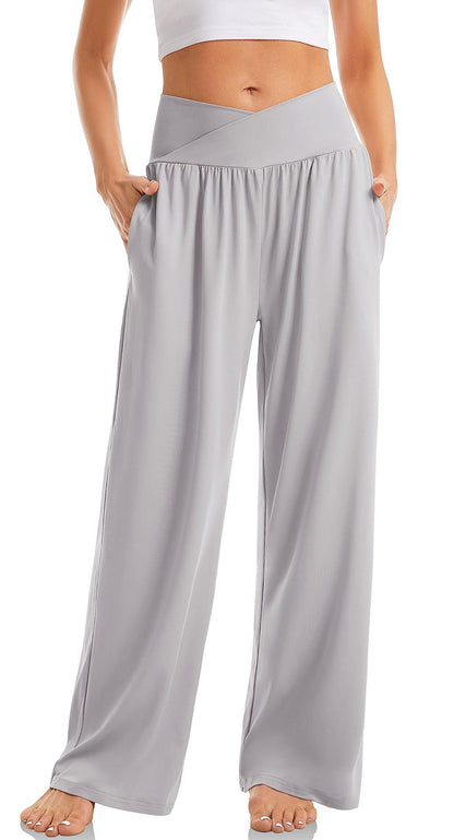 Jane – Damen Cross Waist Yoga-Hose Sporthose