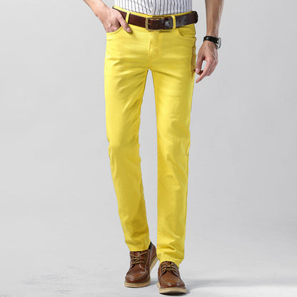 Allan – Stretch Herren Freizeit Hose mit farbenfrohem Design