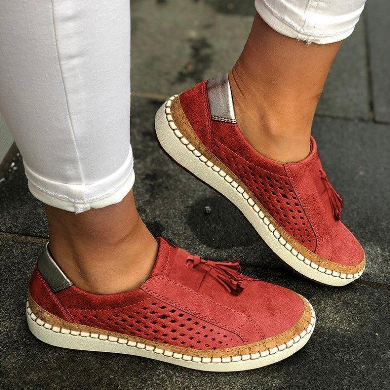 Leah – Große Damen-Leinenschuhe für Paare