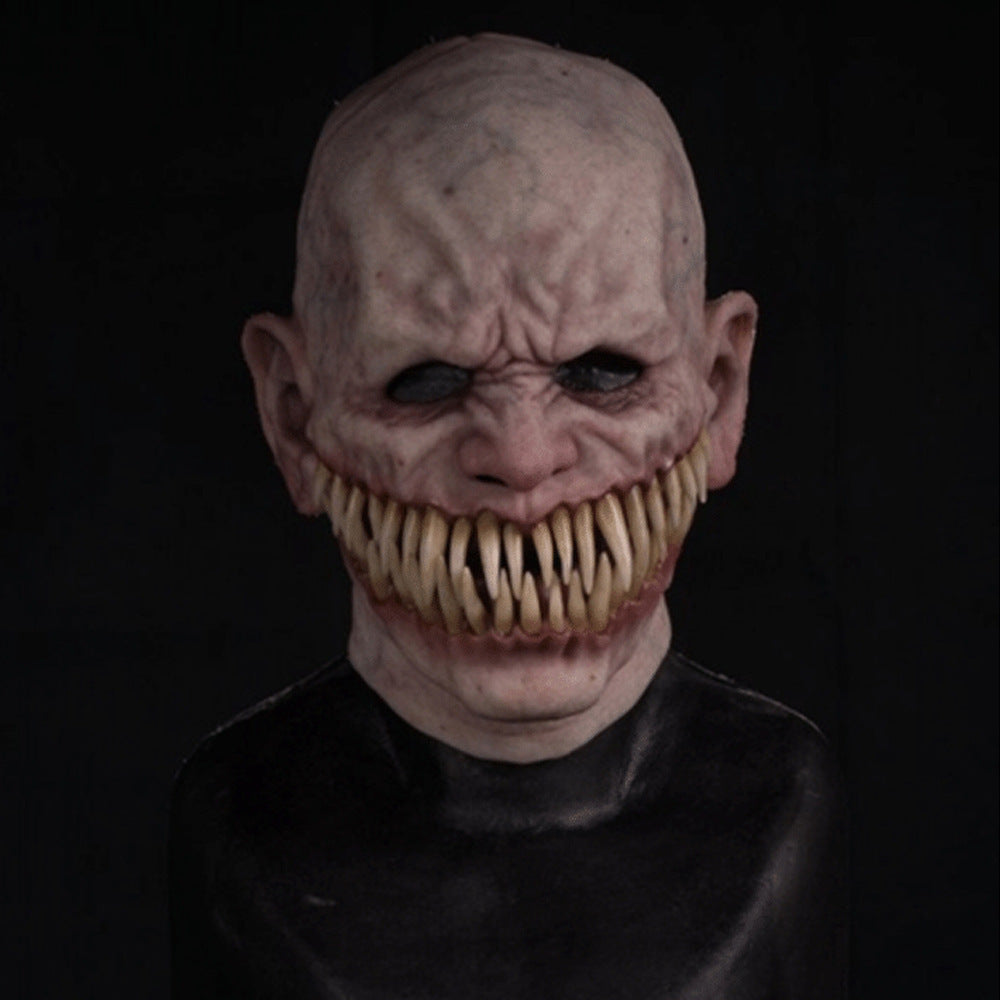 Halloween Latex Maske für Erwachsene – Gruselige Horror-Monstermaske für Kostümpartys & Dekoration