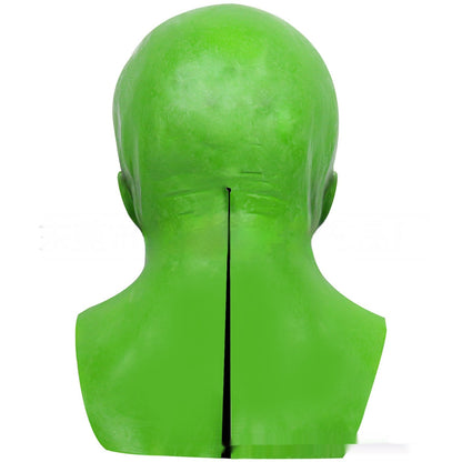 Halloween Alien Maske – Gruselige Außerirdischer Latexmaske für Erwachsene, Kostüm & Party