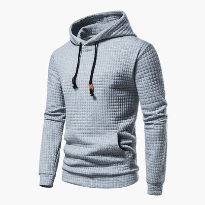 Herren Hoodie Kariert – Moderner Freizeit-Kapuzenpullover für Alltag & Streetwear