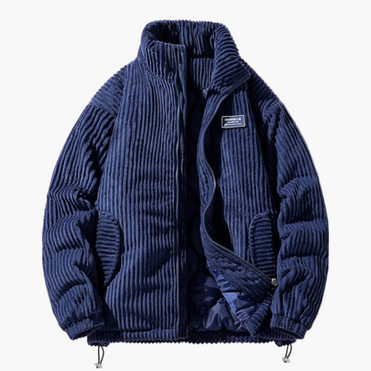 Herren Cordjacke Outdoor Winterjacke Casual Streetwear