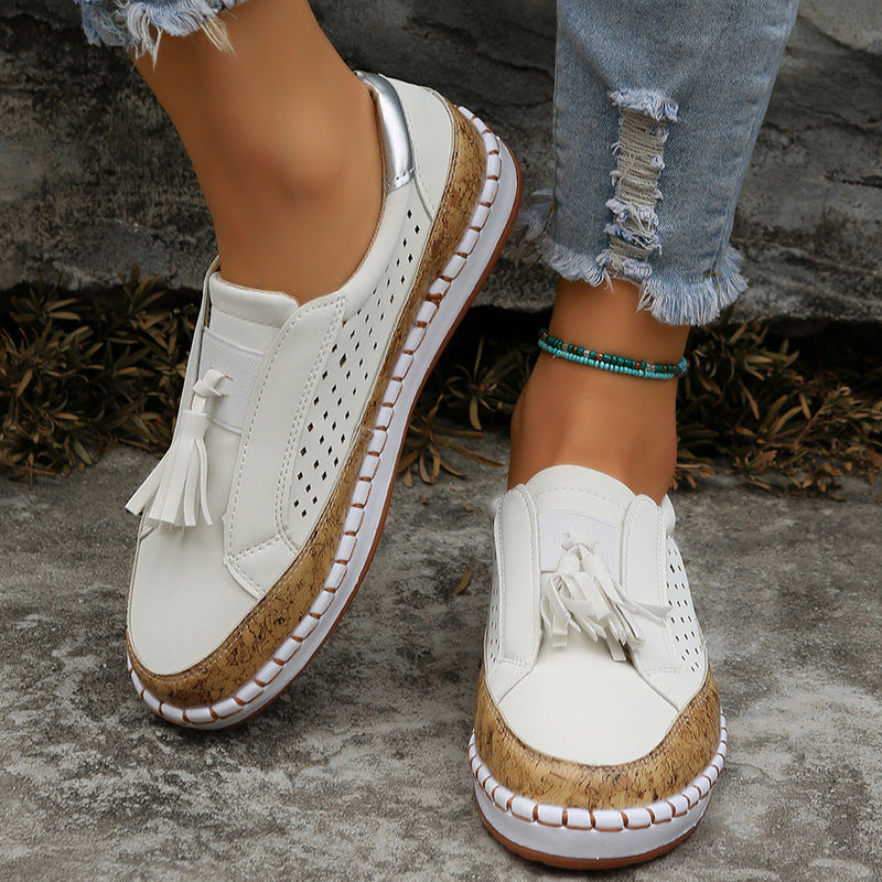 Leah – Große Damen-Leinenschuhe für Paare