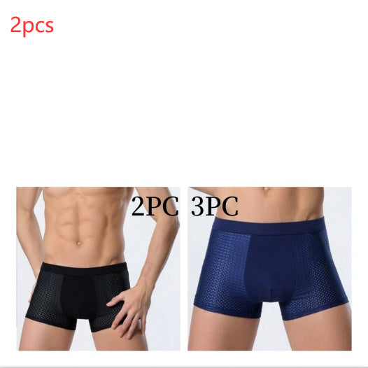 Derek – Herren Mesh-Boxershorts aus Eisseide