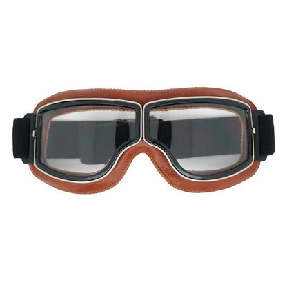 Retro Motorradbrille für Herren – stylische Pilotenbrille mit UV-Schutz, polarisiert, modisches Vintage-Design