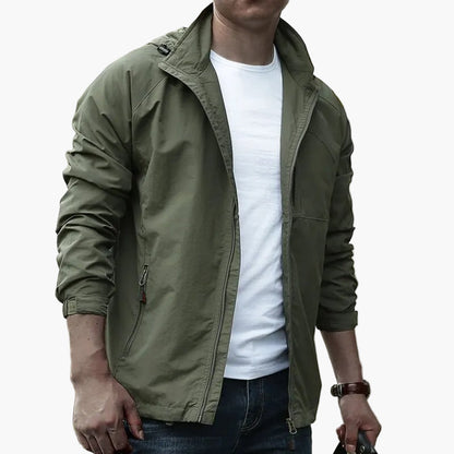 Herren Cargo Sommerjacke – Wasserdichte Outdoor Freizeitjacke im Casual Stil