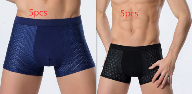 Derek – Herren Mesh-Boxershorts aus Eisseide