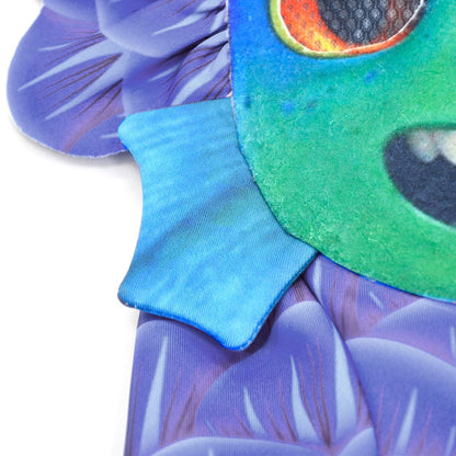 Kinder Halloween Kostüm Seemonster – Cartoon Ganzkörperanzug für Jungen und Mädchen – Perfekt für Halloween-Partys & Trick-or-Treat