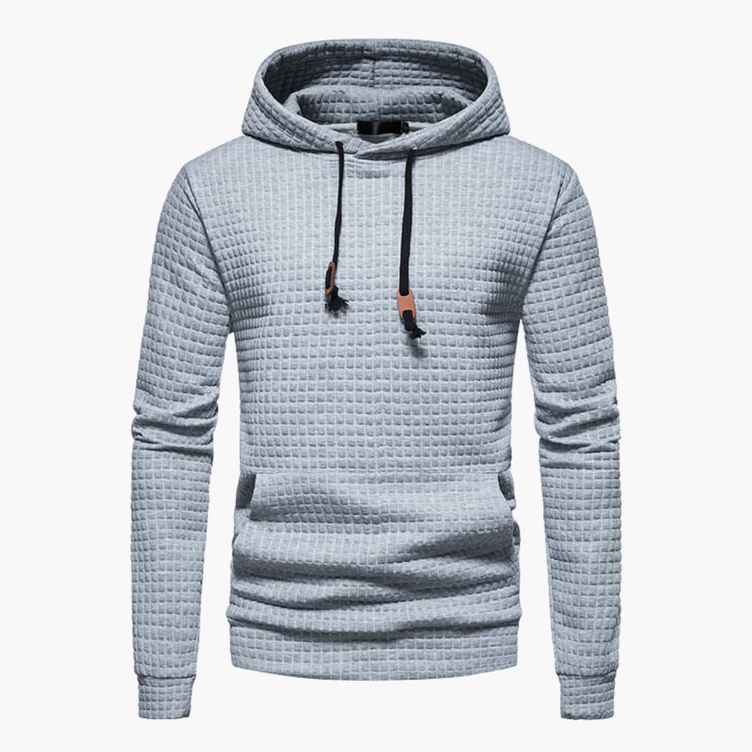 Herren Hoodie Kariert – Moderner Freizeit-Kapuzenpullover für Alltag & Streetwear