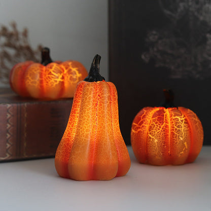 Halloween LED Kürbis Deko – Leuchtende Kürbis-Lampen für gruselige Halloween-Atmosphäre & Party