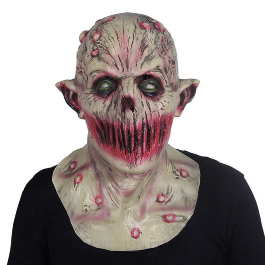 Halloween Maske für Erwachsene – Unisex Zombie Dämon Party Maske für gruselige Verkleidung
