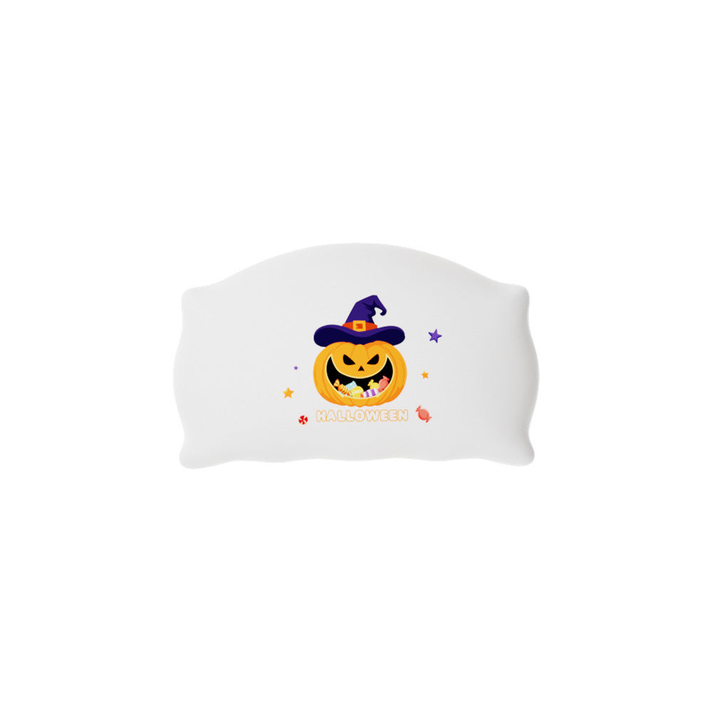 Halloween Nachtlicht für Kinder – Pat the Light – Deko-Lampe mit Geister- und Kürbis-Motiven, 3 Helligkeitsstufen, Timer, Touch-Funktion, ideales Geschenk und Partydeko
