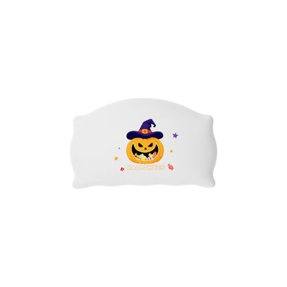 Halloween Nachtlicht für Kinder – Pat the Light – Deko-Lampe mit Geister- und Kürbis-Motiven, 3 Helligkeitsstufen, Timer, Touch-Funktion, ideales Geschenk und Partydeko