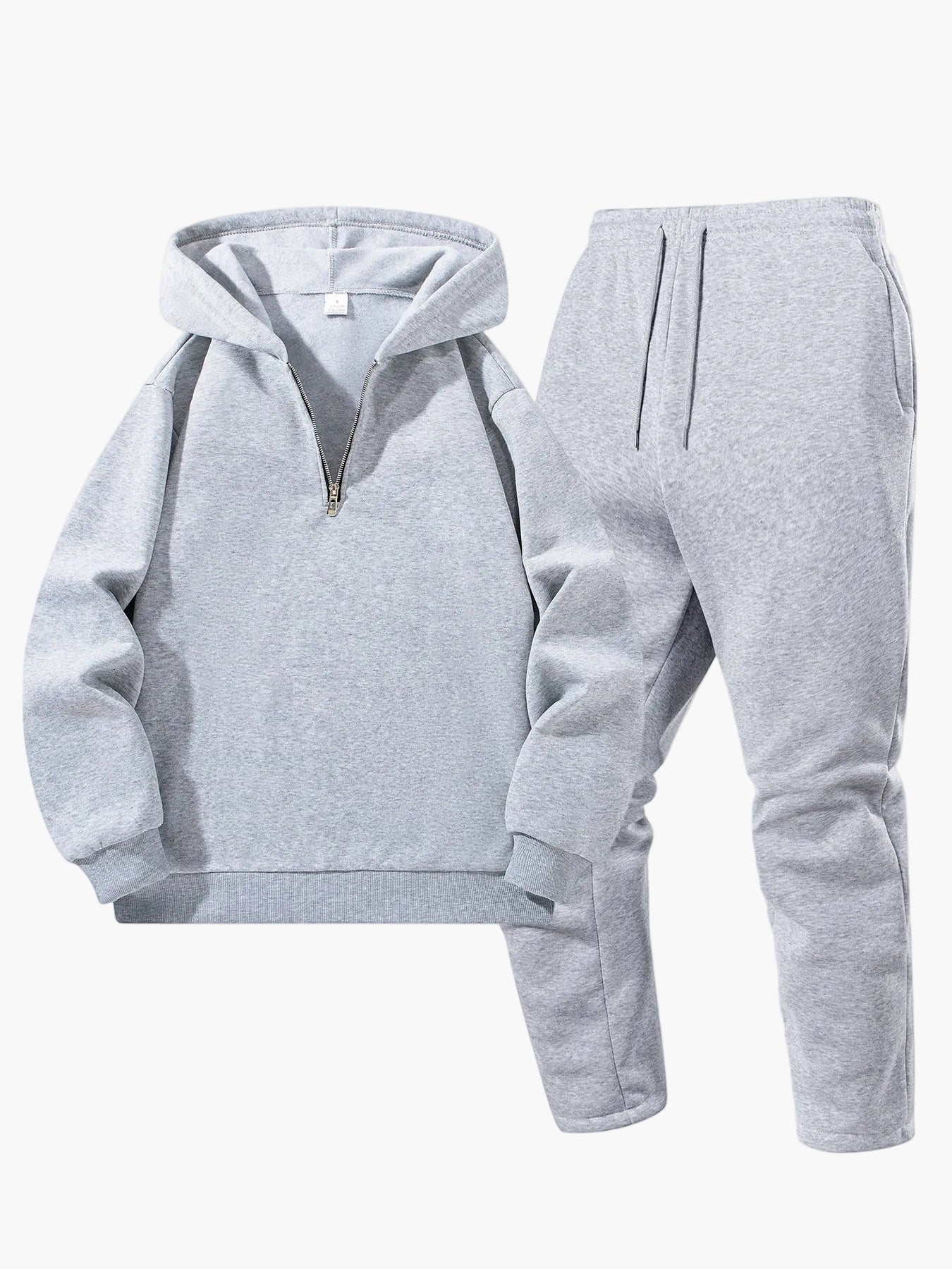 Herren Trainingsanzug Kapuzenpullover und Jogginghose Set – Lässige Sportbekleidung für Alltag und Fitness