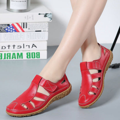 Wendy – Retro Damen Casual Schuhe mit weicher Sohle und Klettverschluss