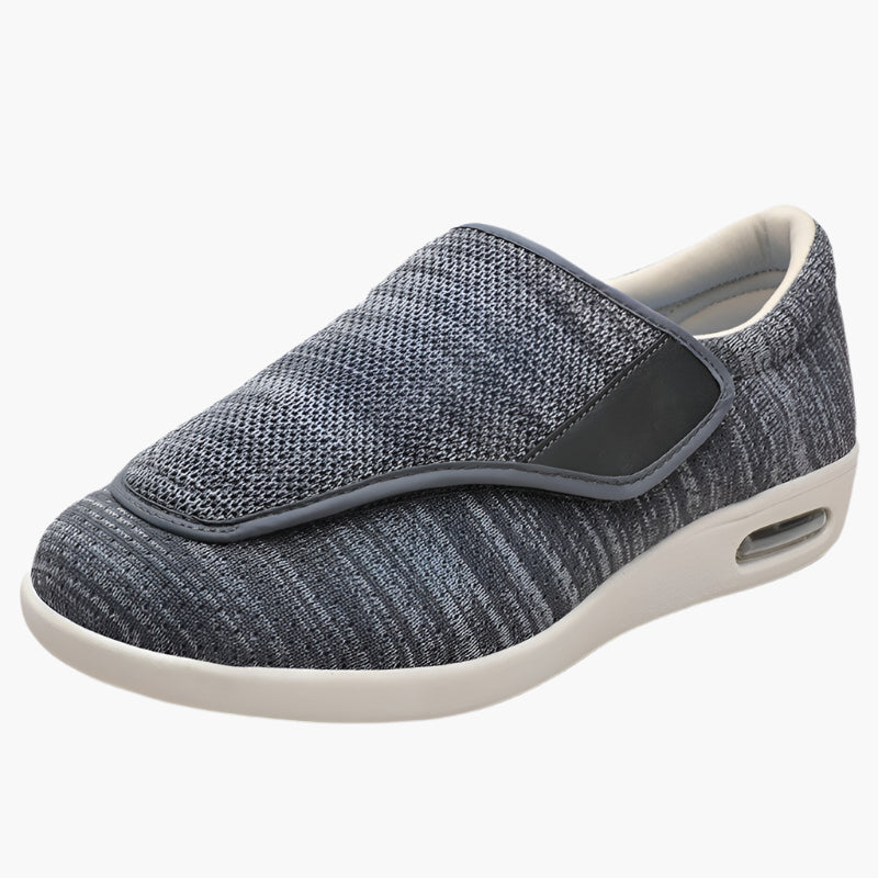 Herren Orthopädische Komfortschuhe für Diabetiker – Weite Passform, Einfacher Einstieg, Alltag & Freizeit