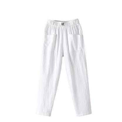 Natasha – Damen Baumwoll- und Leinenhosen